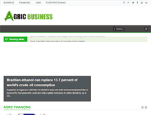 Tablet Screenshot of agricbusiness.com